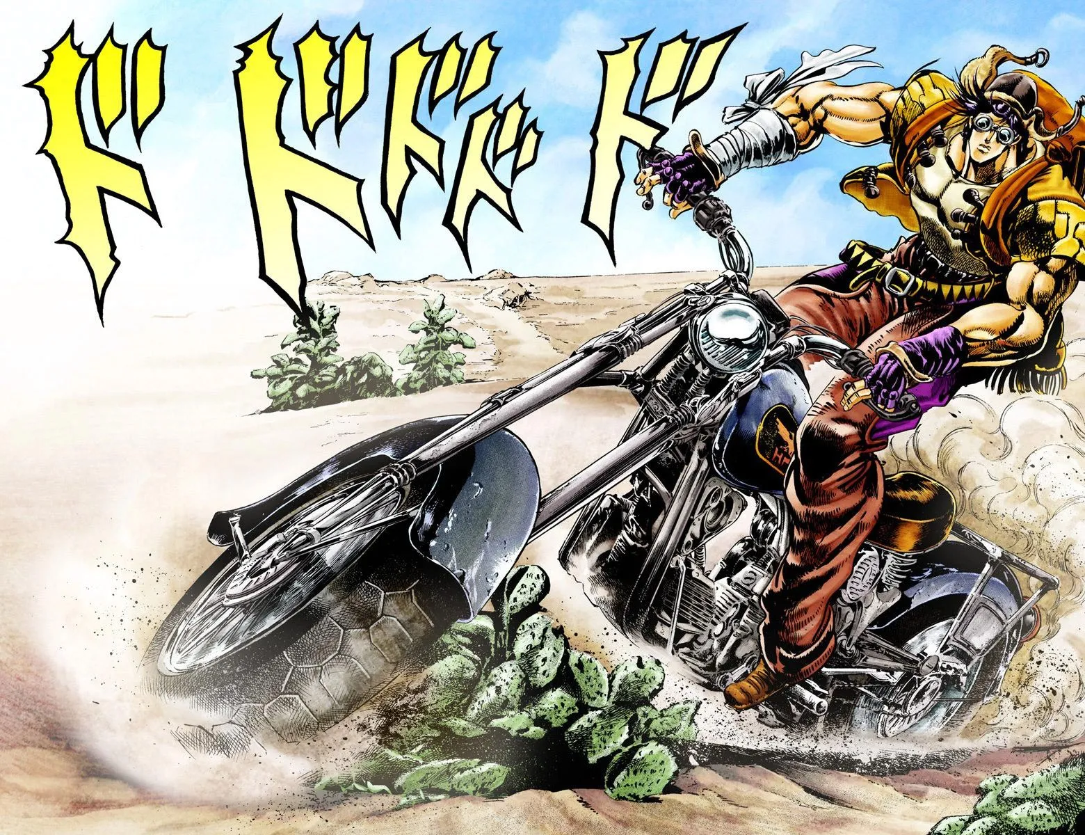 Read JoJo's Bizarre Adventure Part 2 Battle Tendency Official Colored Manga Online
