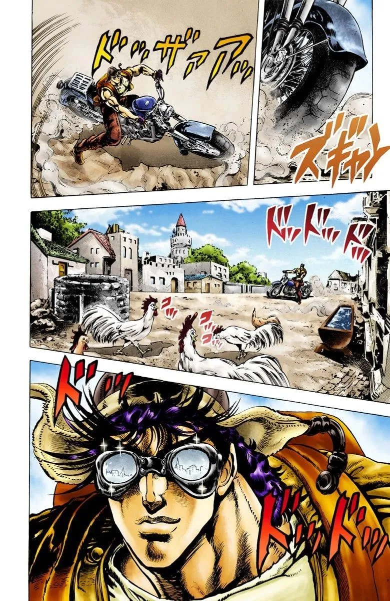 Read JoJo's Bizarre Adventure Part 2 Battle Tendency Official Colored Manga Online