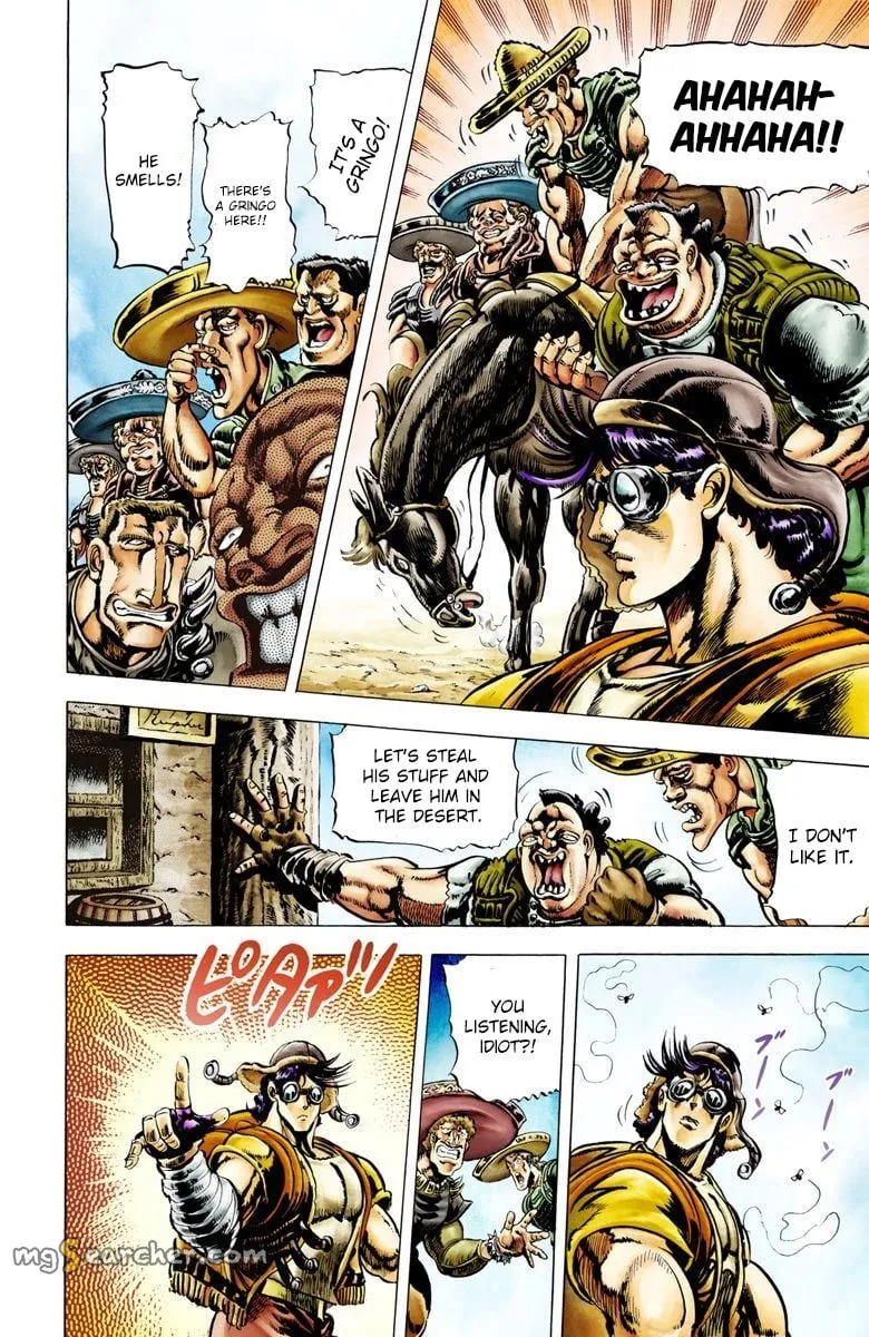 Read JoJo's Bizarre Adventure Part 2 Battle Tendency Official Colored Manga Online