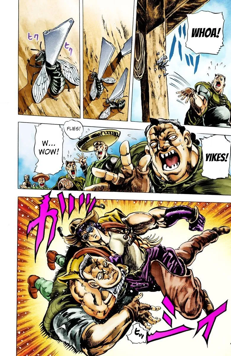 Read JoJo's Bizarre Adventure Part 2 Battle Tendency Official Colored Manga Online