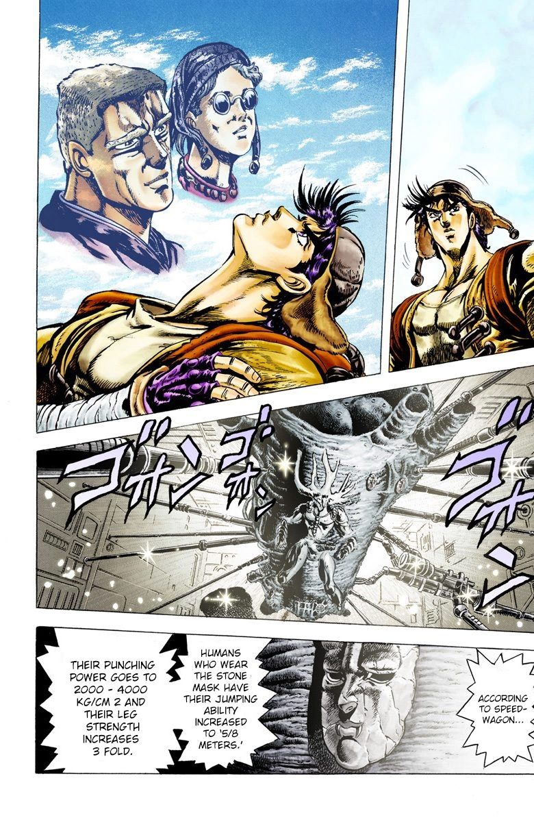 Read JoJo's Bizarre Adventure Part 2 Battle Tendency Official Colored Manga Online