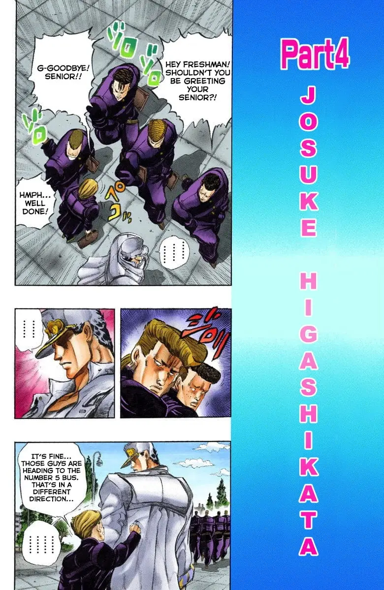 Read JoJo's Bizarre Adventure Part 4 Diamond Is Unbreakable Official Colored Manga Online
