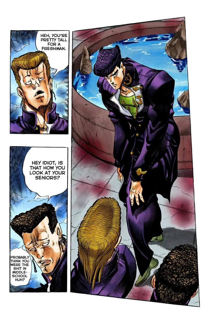 Read JoJo's Bizarre Adventure Part 4 Diamond Is Unbreakable Official Colored Manga Online