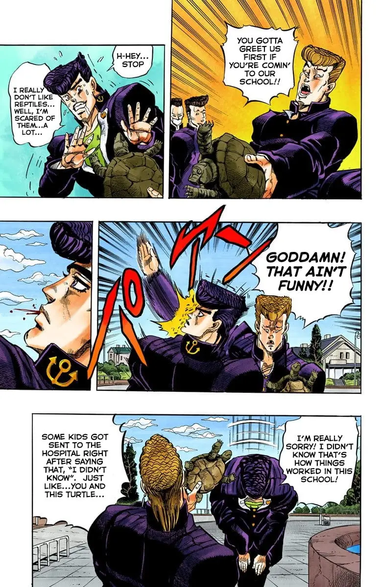 Read JoJo's Bizarre Adventure Part 4 Diamond Is Unbreakable Official Colored Manga Online