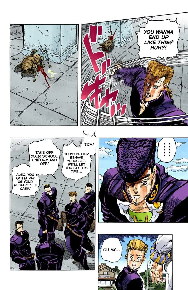 Read JoJo's Bizarre Adventure Part 4 Diamond Is Unbreakable Official Colored Manga Online
