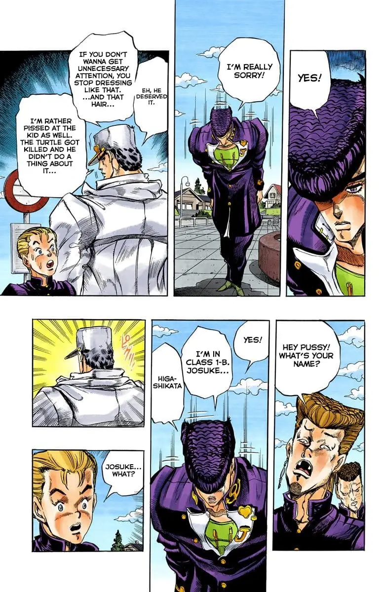 Read JoJo's Bizarre Adventure Part 4 Diamond Is Unbreakable Official Colored Manga Online