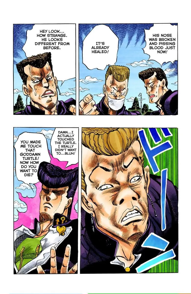 Read JoJo's Bizarre Adventure Part 4 Diamond Is Unbreakable Official Colored Manga Online