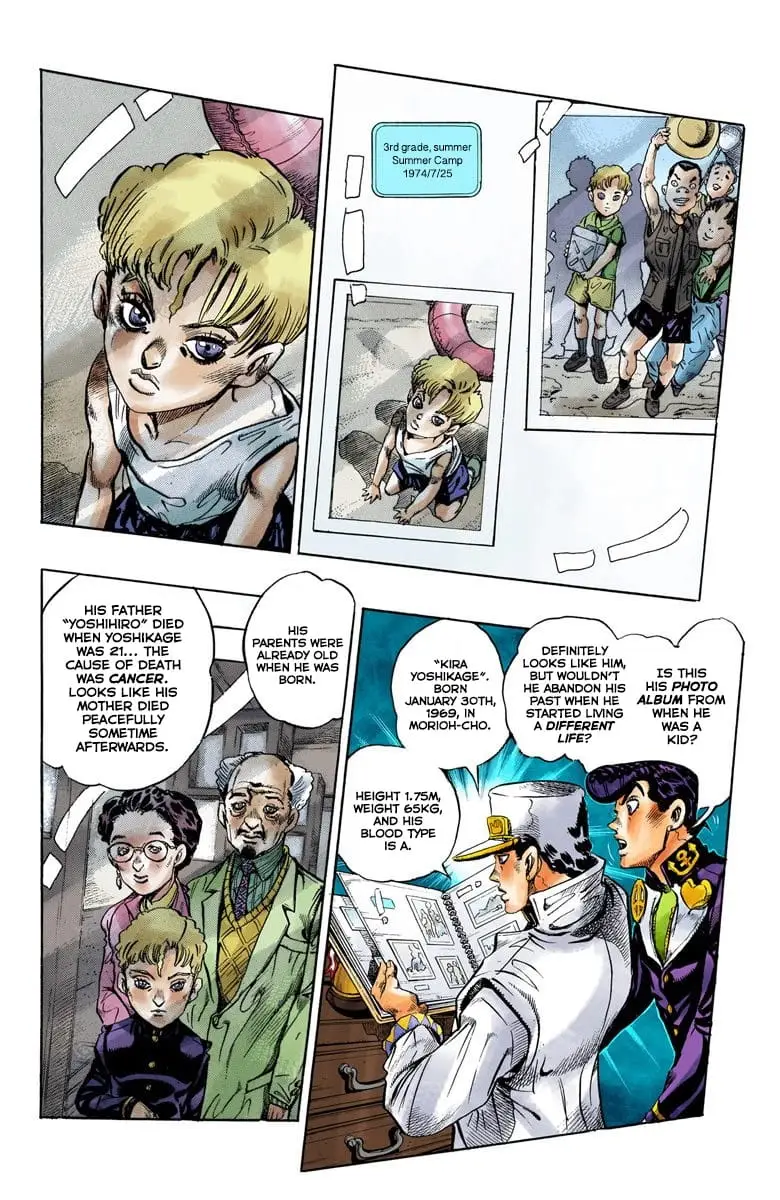 Read JoJo's Bizarre Adventure Part 4 Diamond Is Unbreakable Official Colored Manga Online