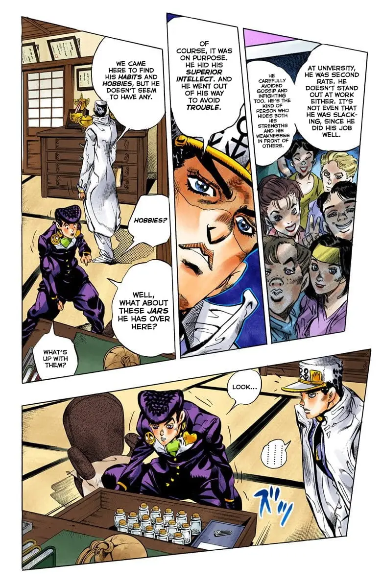 Read JoJo's Bizarre Adventure Part 4 Diamond Is Unbreakable Official Colored Manga Online