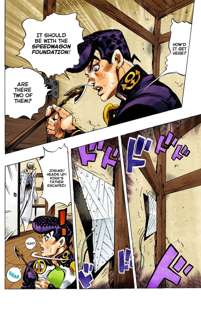 Read JoJo's Bizarre Adventure Part 4 Diamond Is Unbreakable Official Colored Manga Online