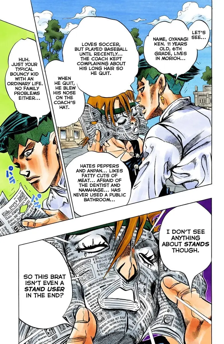Read JoJo's Bizarre Adventure Part 4 Diamond Is Unbreakable Official Colored Manga Online