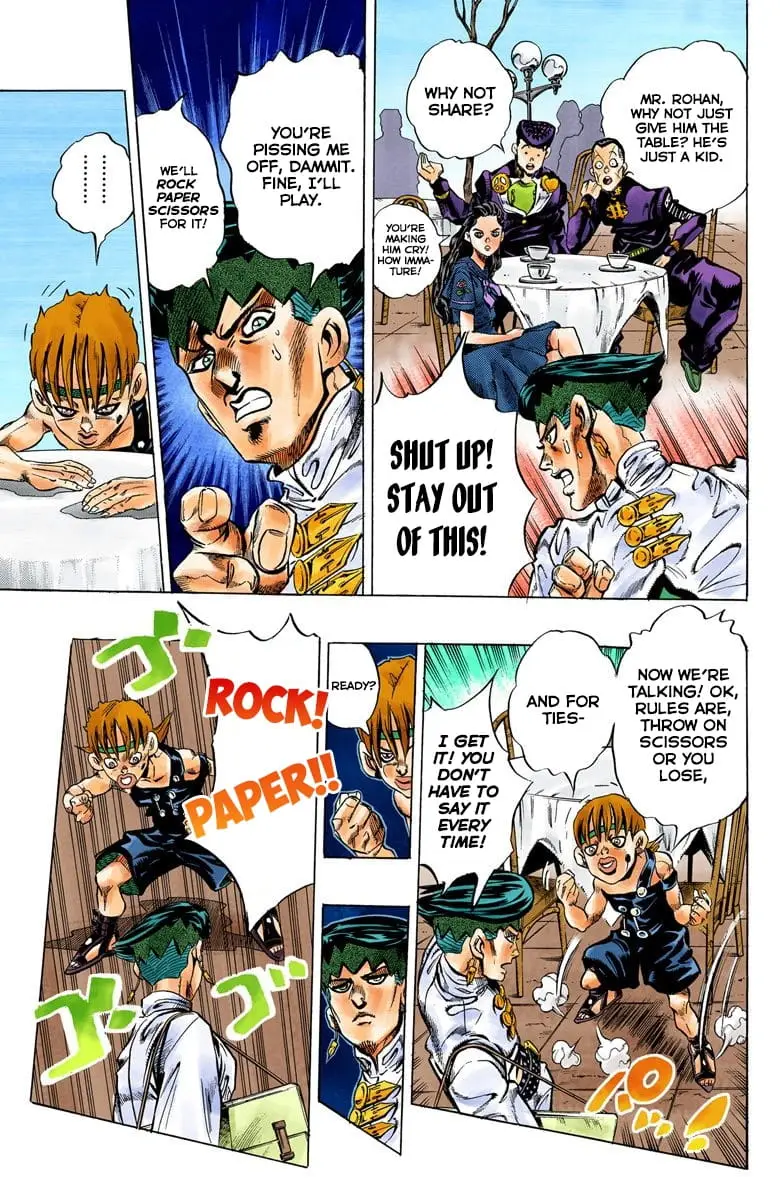 Read JoJo's Bizarre Adventure Part 4 Diamond Is Unbreakable Official Colored Manga Online
