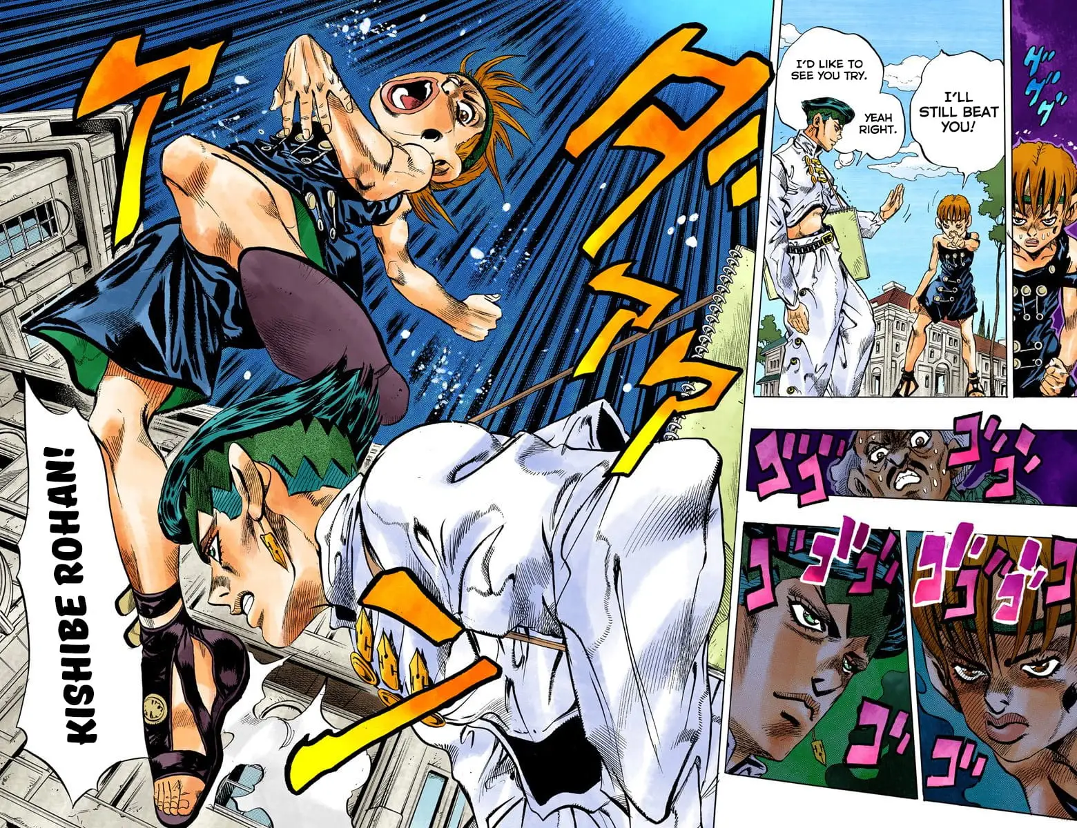 Read JoJo's Bizarre Adventure Part 4 Diamond Is Unbreakable Official Colored Manga Online