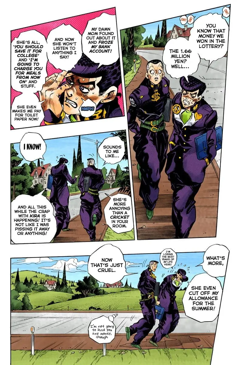 Read JoJo's Bizarre Adventure Part 4 Diamond Is Unbreakable Official Colored Manga Online