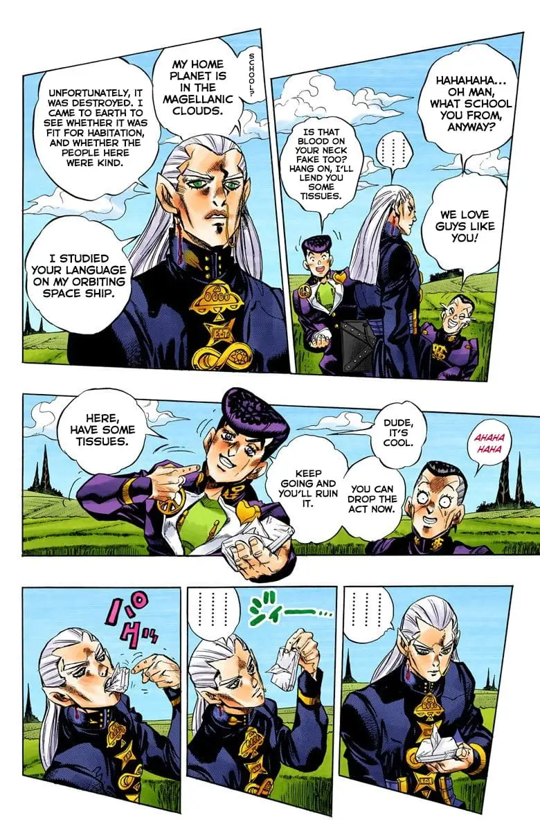 Read JoJo's Bizarre Adventure Part 4 Diamond Is Unbreakable Official Colored Manga Online