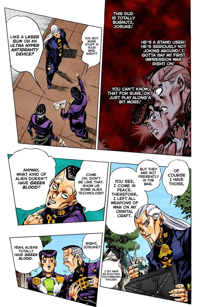 Read JoJo's Bizarre Adventure Part 4 Diamond Is Unbreakable Official Colored Manga Online