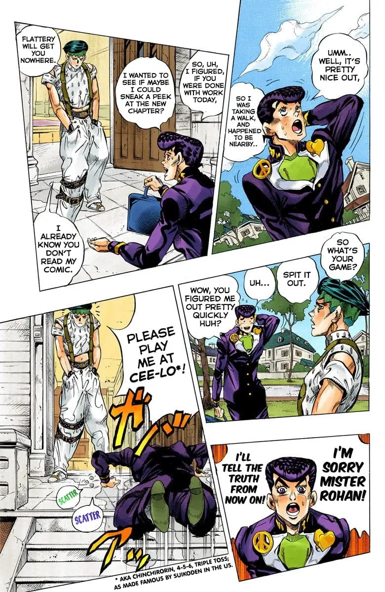 Read JoJo's Bizarre Adventure Part 4 Diamond Is Unbreakable Official Colored Manga Online