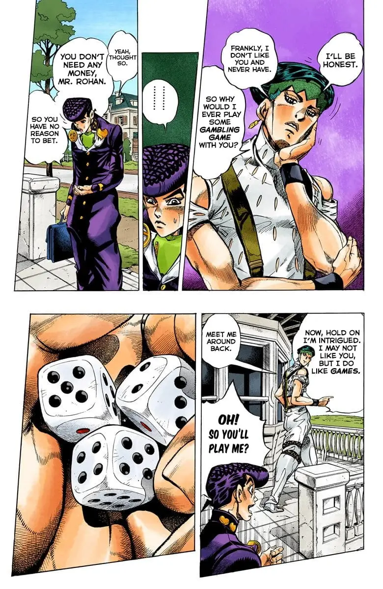 Read JoJo's Bizarre Adventure Part 4 Diamond Is Unbreakable Official Colored Manga Online