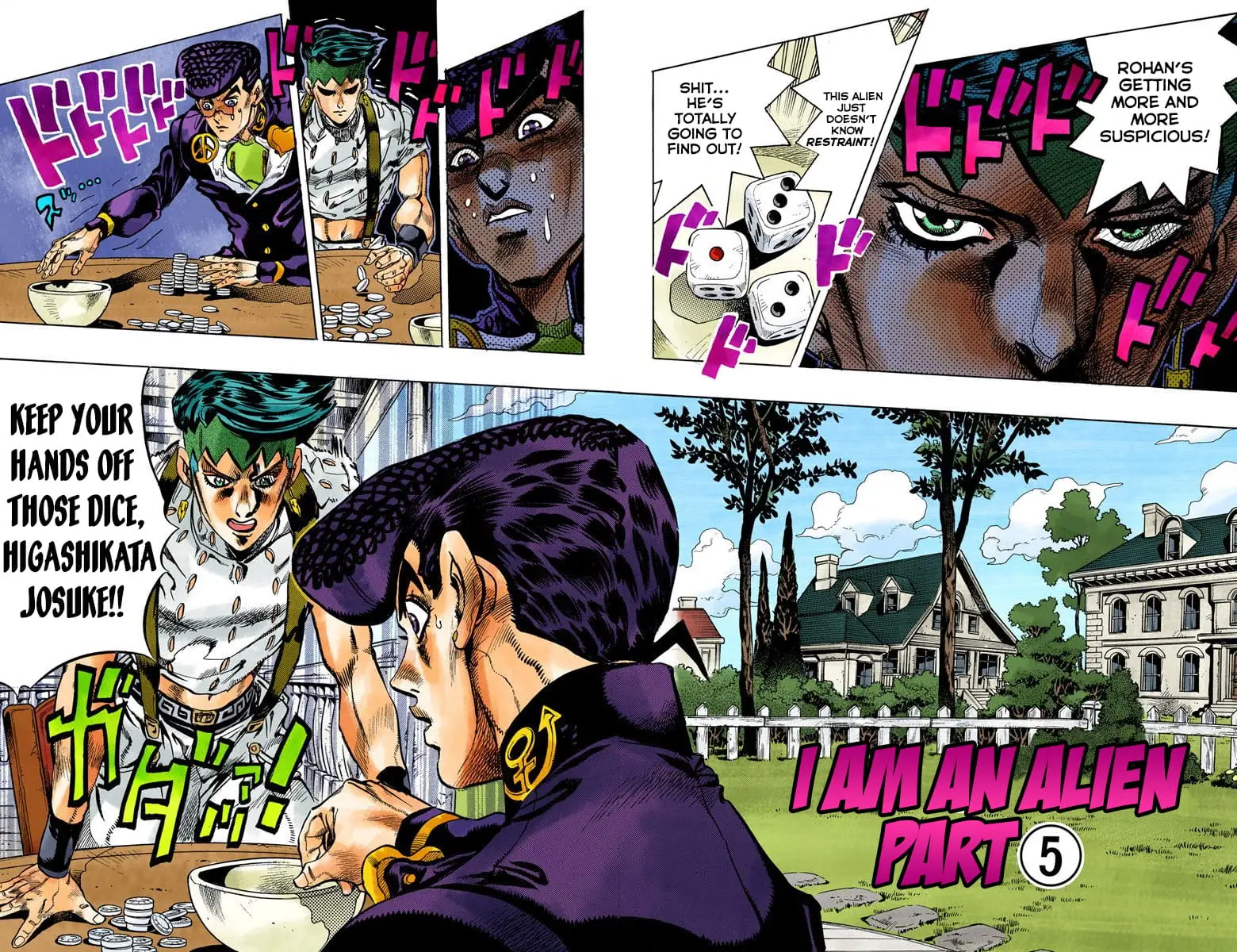 Read JoJo's Bizarre Adventure Part 4 Diamond Is Unbreakable Official Colored Manga Online