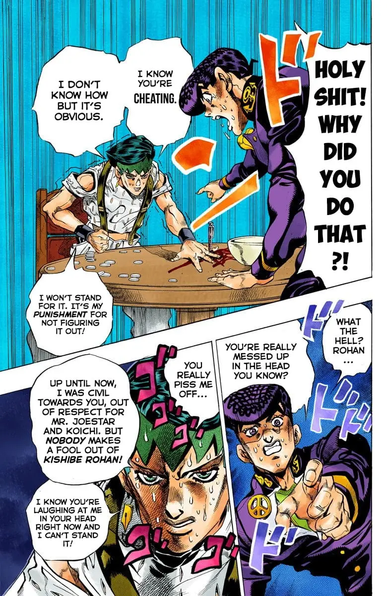 Read JoJo's Bizarre Adventure Part 4 Diamond Is Unbreakable Official Colored Manga Online