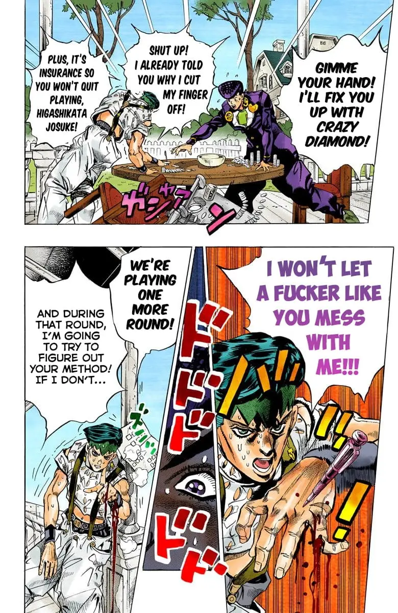 Read JoJo's Bizarre Adventure Part 4 Diamond Is Unbreakable Official Colored Manga Online