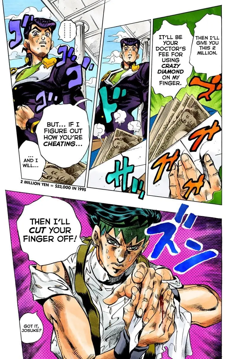 Read JoJo's Bizarre Adventure Part 4 Diamond Is Unbreakable Official Colored Manga Online