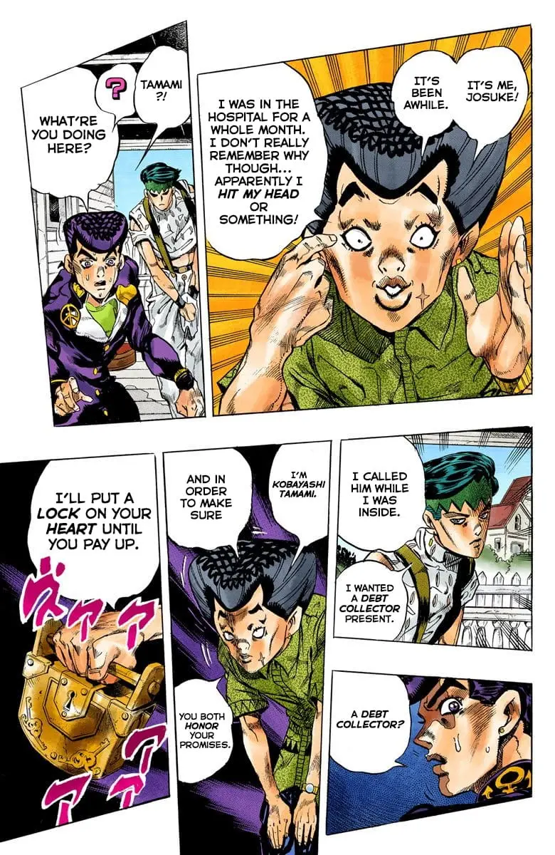Read JoJo's Bizarre Adventure Part 4 Diamond Is Unbreakable Official Colored Manga Online