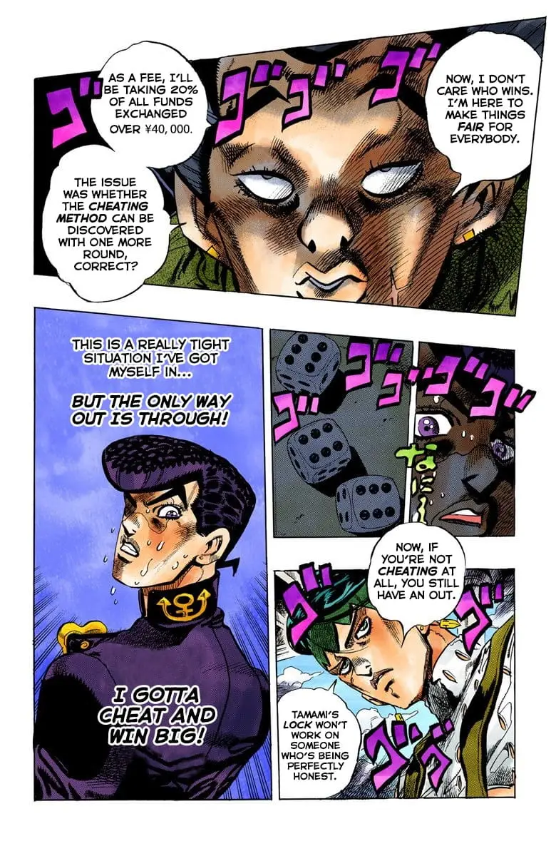 Read JoJo's Bizarre Adventure Part 4 Diamond Is Unbreakable Official Colored Manga Online