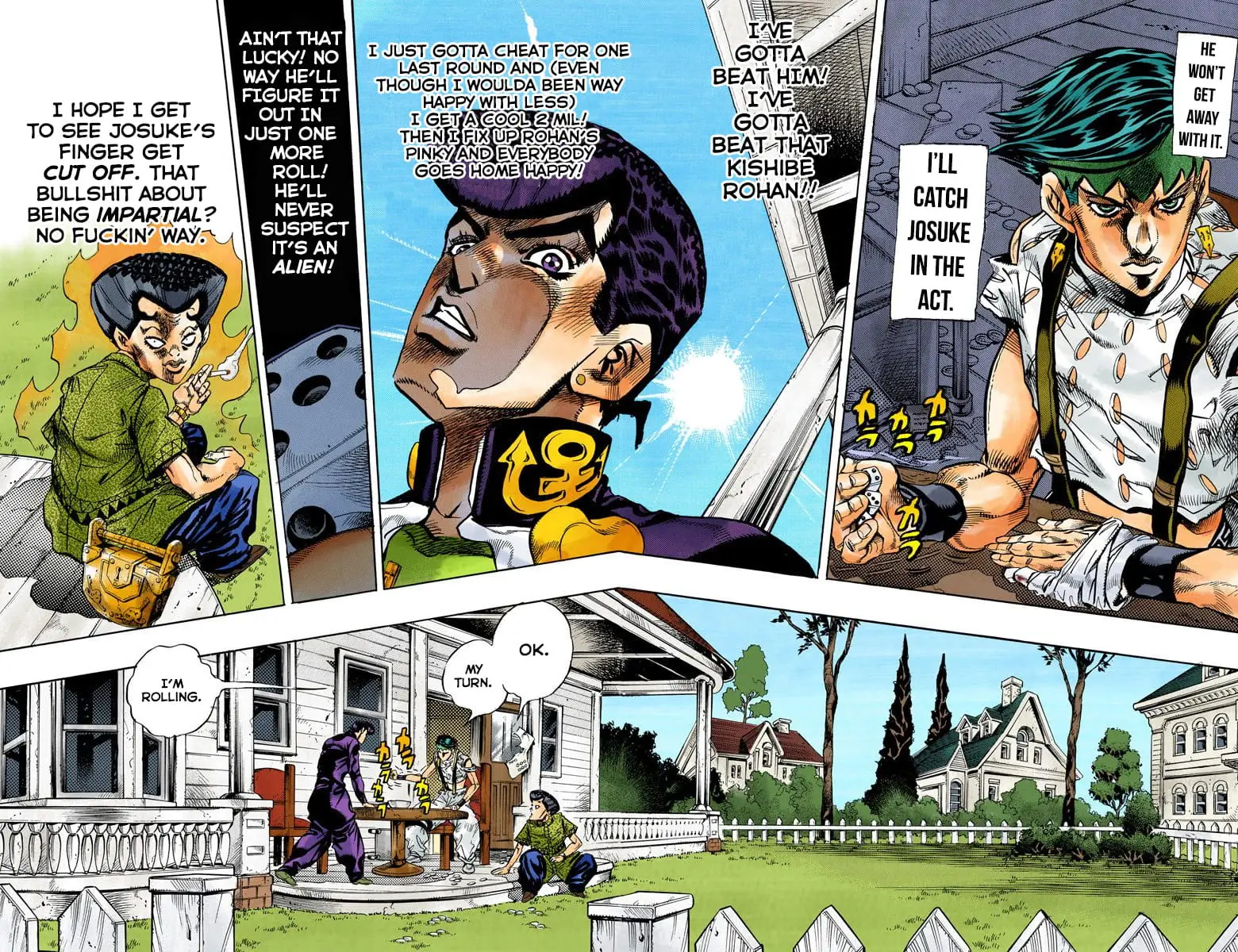 Read JoJo's Bizarre Adventure Part 4 Diamond Is Unbreakable Official Colored Manga Online