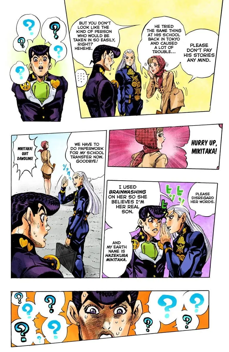 Read JoJo's Bizarre Adventure Part 4 Diamond Is Unbreakable Official Colored Manga Online