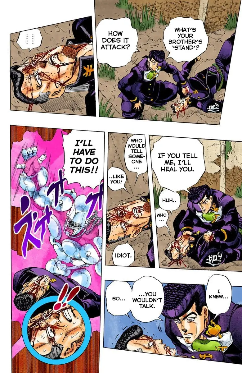 Read JoJo's Bizarre Adventure Part 4 Diamond Is Unbreakable Official Colored Manga Online