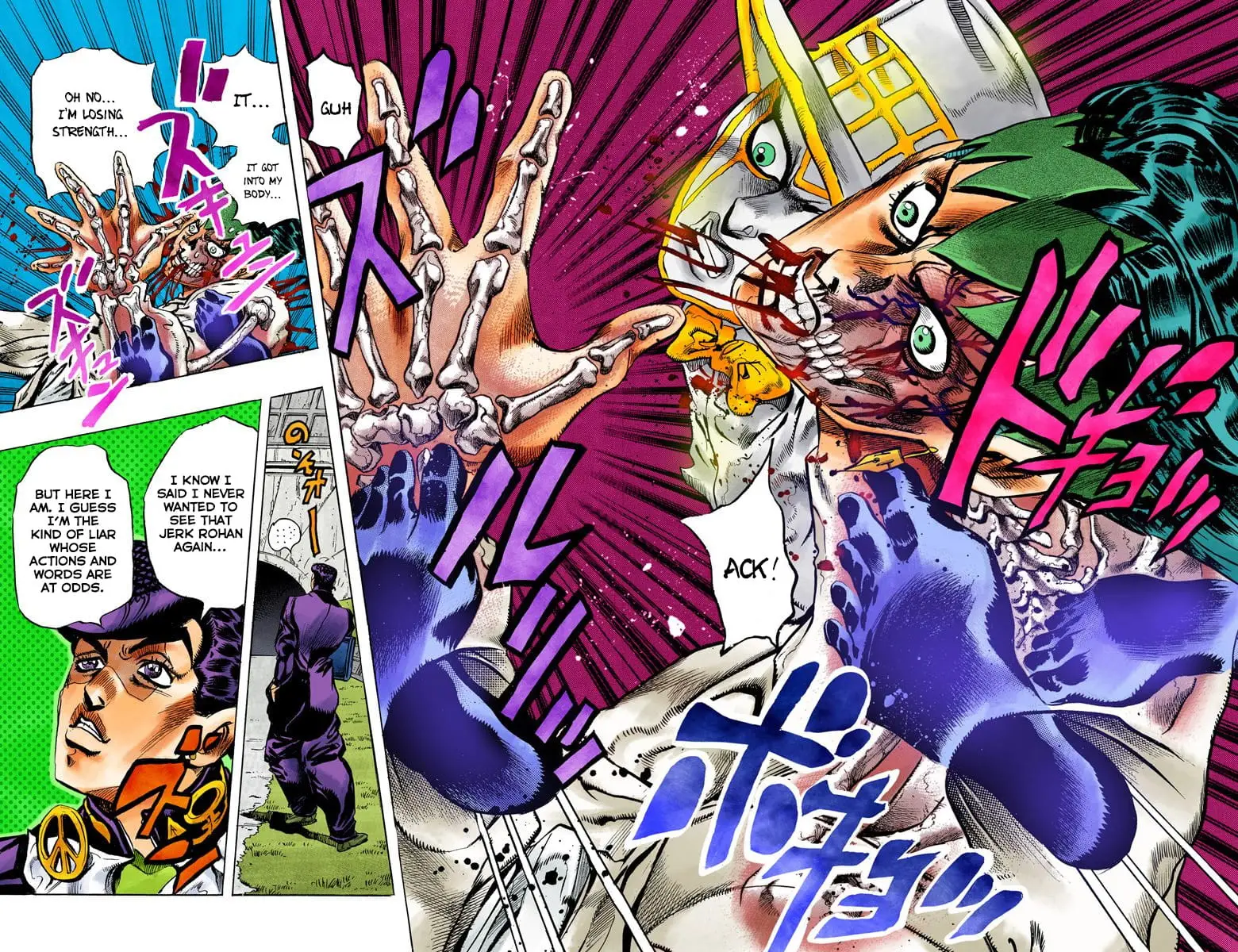 Read JoJo's Bizarre Adventure Part 4 Diamond Is Unbreakable Official Colored Manga Online