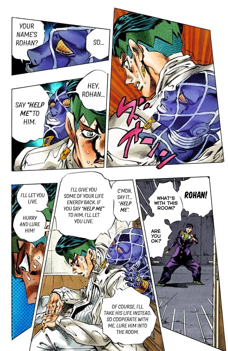 Read JoJo's Bizarre Adventure Part 4 Diamond Is Unbreakable Official Colored Manga Online