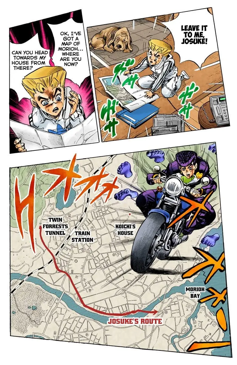 Read JoJo's Bizarre Adventure Part 4 Diamond Is Unbreakable Official Colored Manga Online