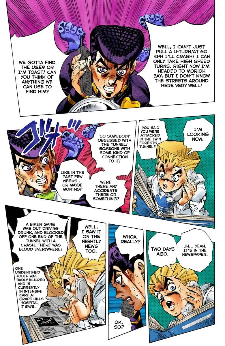 Read JoJo's Bizarre Adventure Part 4 Diamond Is Unbreakable Official Colored Manga Online