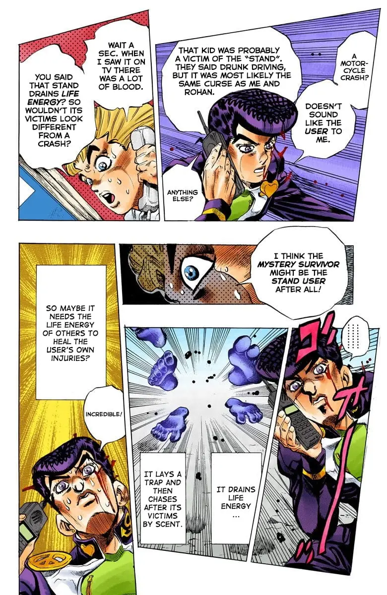Read JoJo's Bizarre Adventure Part 4 Diamond Is Unbreakable Official Colored Manga Online