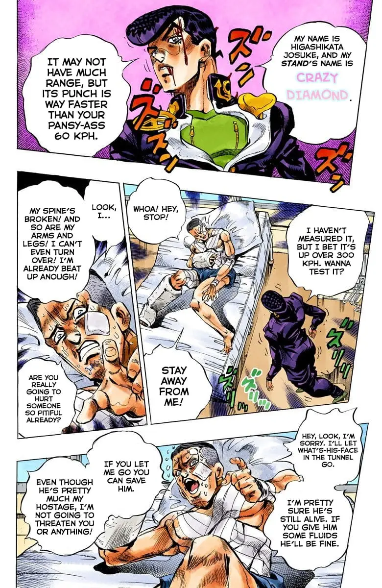 Read JoJo's Bizarre Adventure Part 4 Diamond Is Unbreakable Official Colored Manga Online