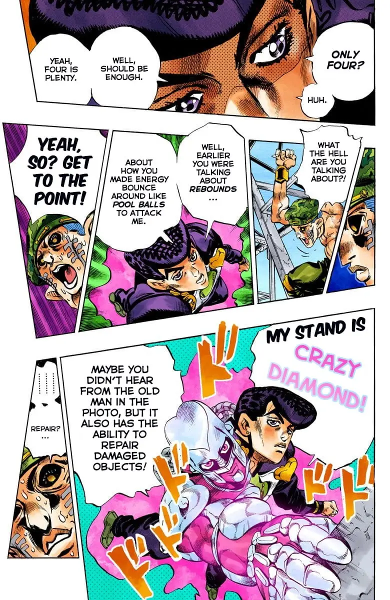 Read JoJo's Bizarre Adventure Part 4 Diamond Is Unbreakable Official Colored Manga Online