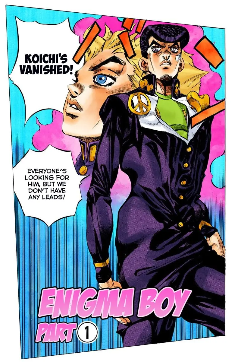Read JoJo's Bizarre Adventure Part 4 Diamond Is Unbreakable Official Colored Manga Online