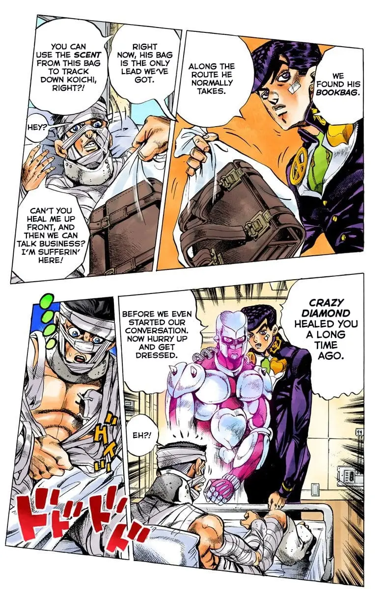 Read JoJo's Bizarre Adventure Part 4 Diamond Is Unbreakable Official Colored Manga Online