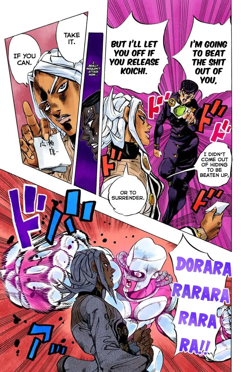 Read JoJo's Bizarre Adventure Part 4 Diamond Is Unbreakable Official Colored Manga Online
