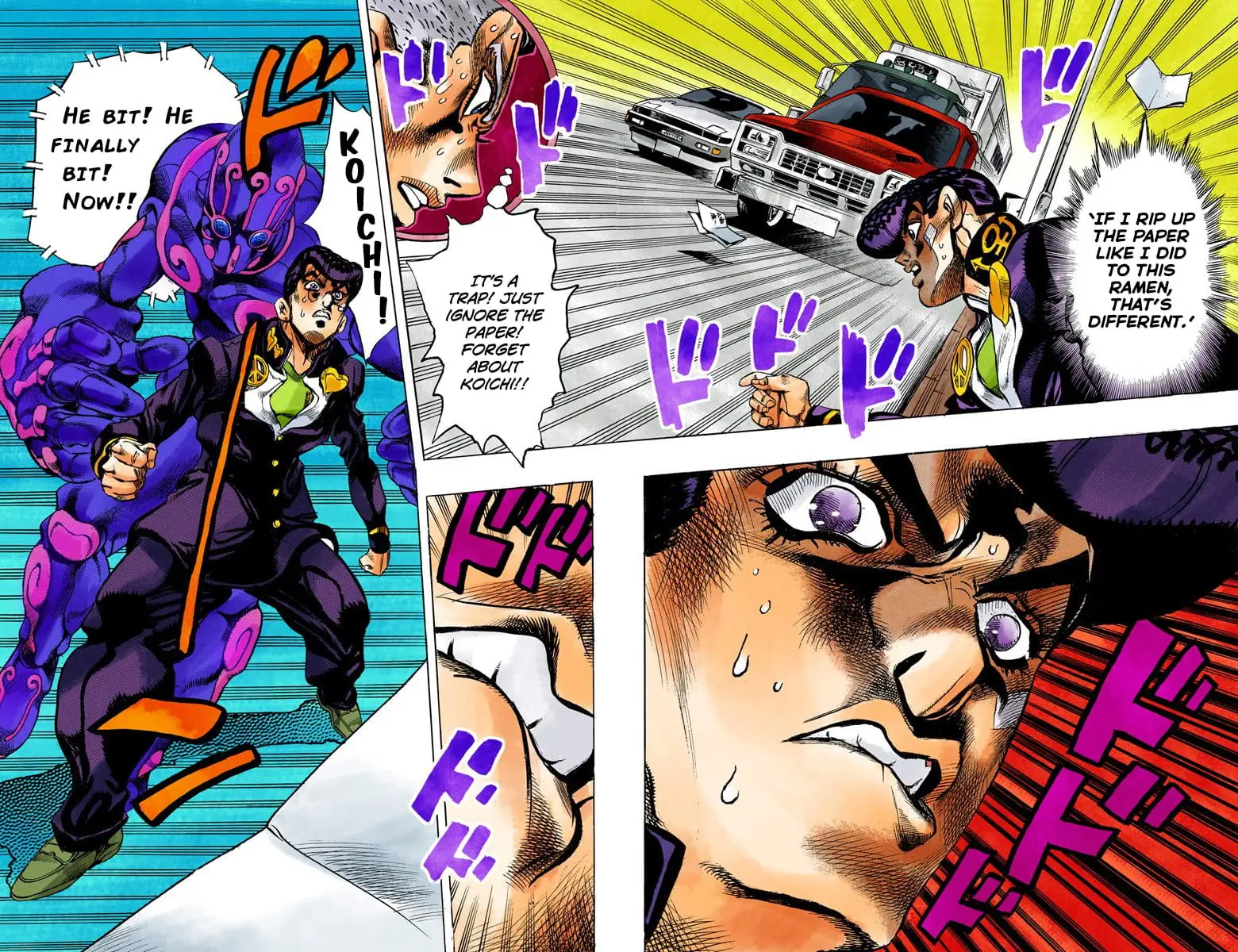 Read JoJo's Bizarre Adventure Part 4 Diamond Is Unbreakable Official Colored Manga Online