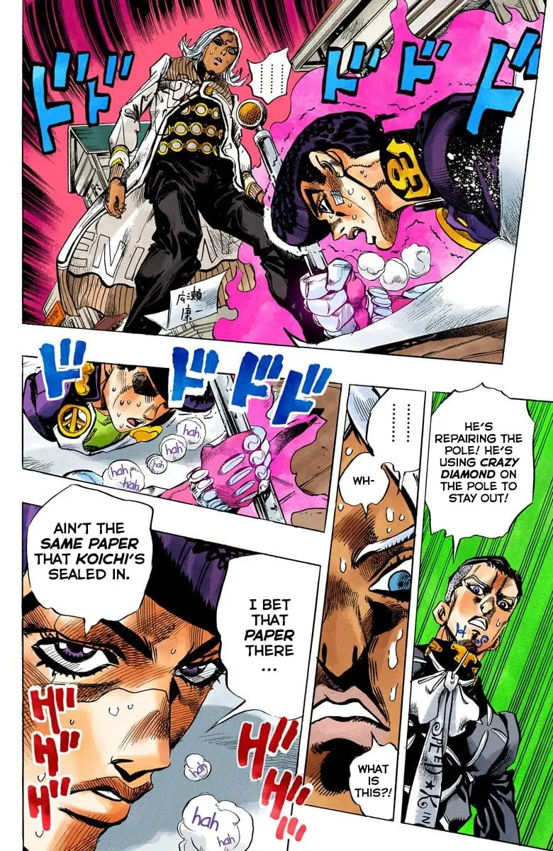 Read JoJo's Bizarre Adventure Part 4 Diamond Is Unbreakable Official Colored Manga Online