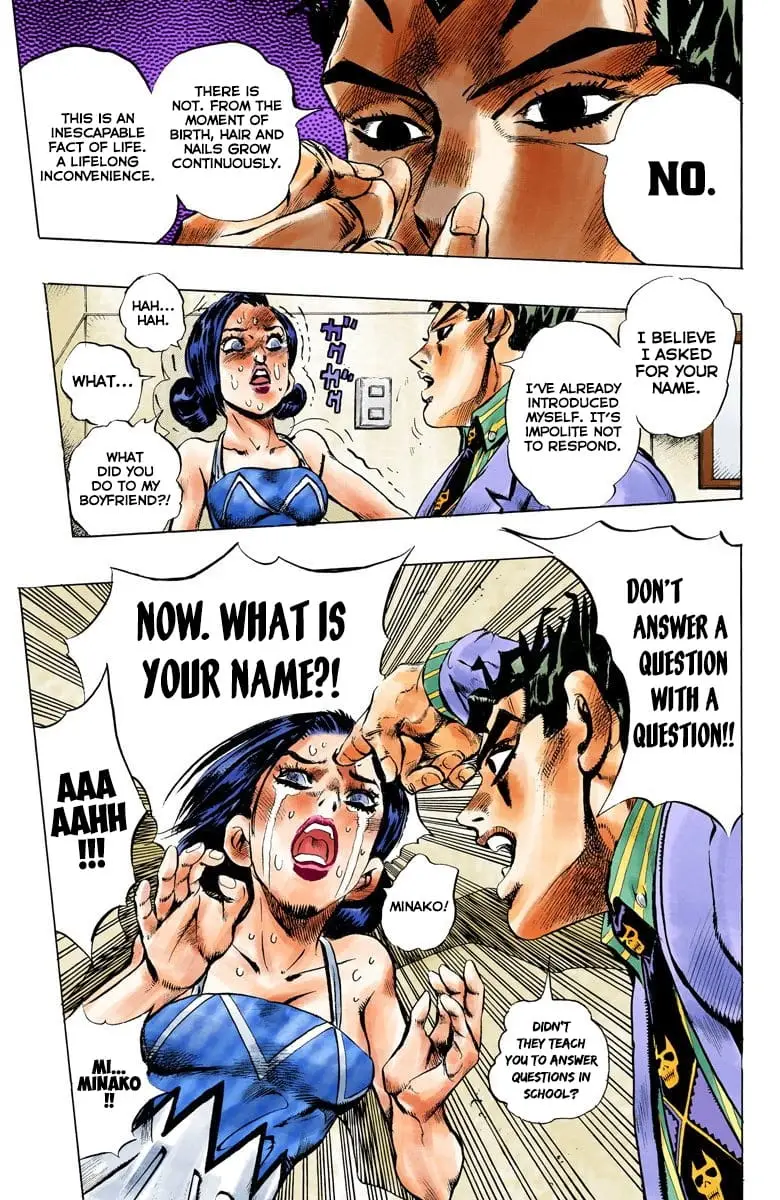 Read JoJo's Bizarre Adventure Part 4 Diamond Is Unbreakable Official Colored Manga Online