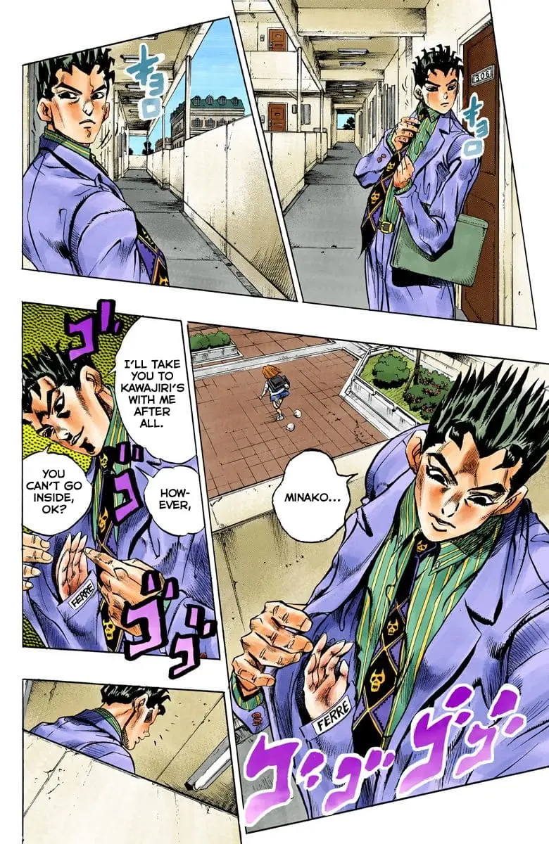 Read JoJo's Bizarre Adventure Part 4 Diamond Is Unbreakable Official Colored Manga Online