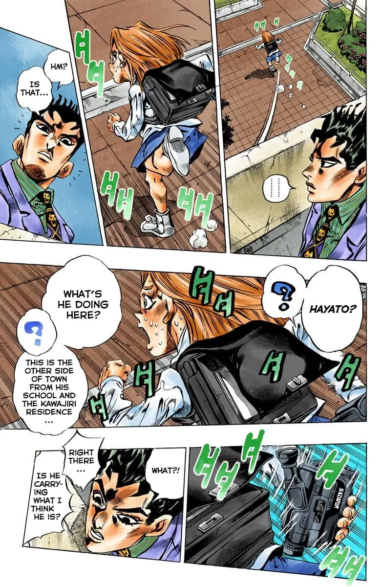 Read JoJo's Bizarre Adventure Part 4 Diamond Is Unbreakable Official Colored Manga Online