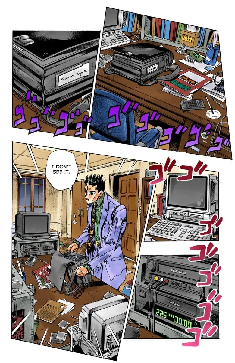Read JoJo's Bizarre Adventure Part 4 Diamond Is Unbreakable Official Colored Manga Online