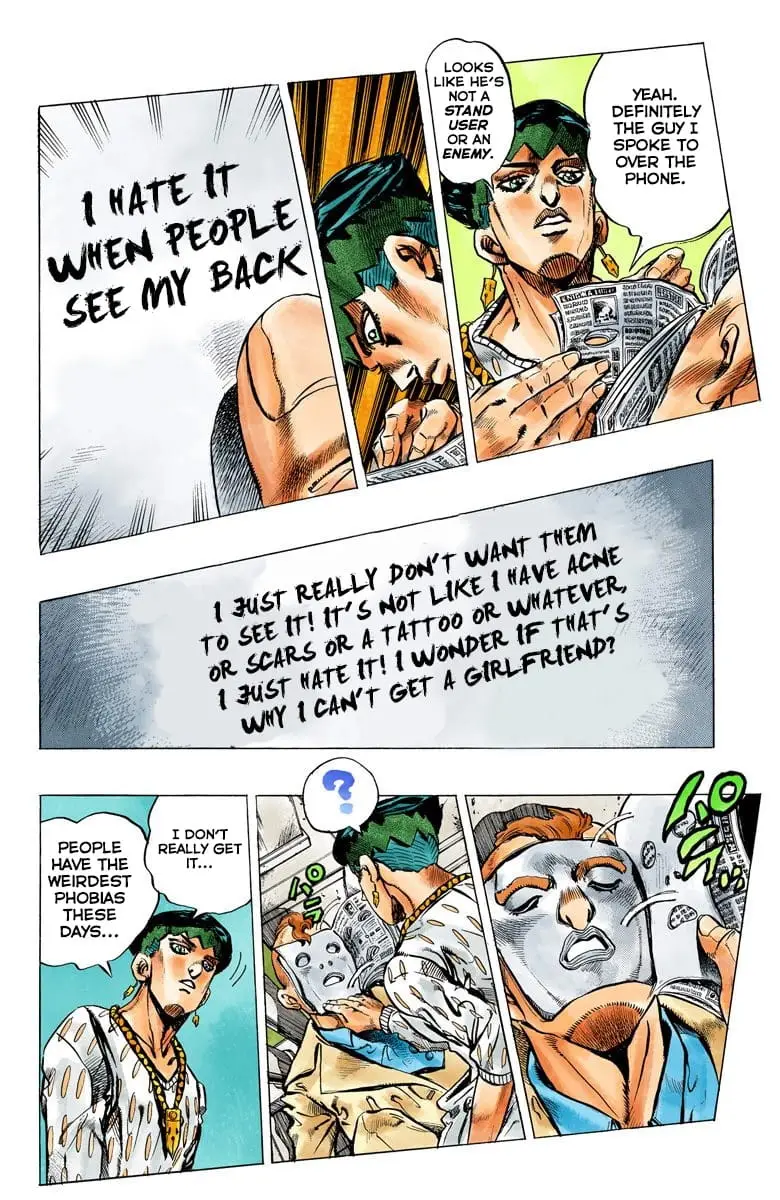 Read JoJo's Bizarre Adventure Part 4 Diamond Is Unbreakable Official Colored Manga Online