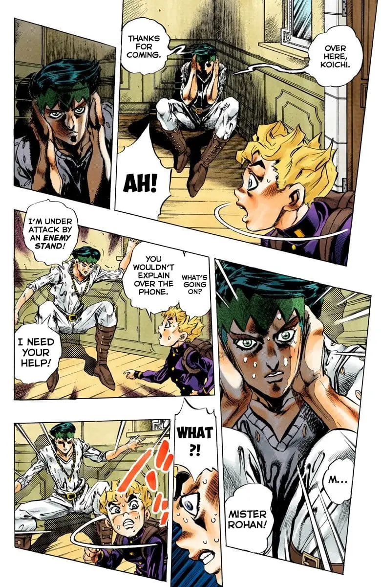 Read JoJo's Bizarre Adventure Part 4 Diamond Is Unbreakable Official Colored Manga Online