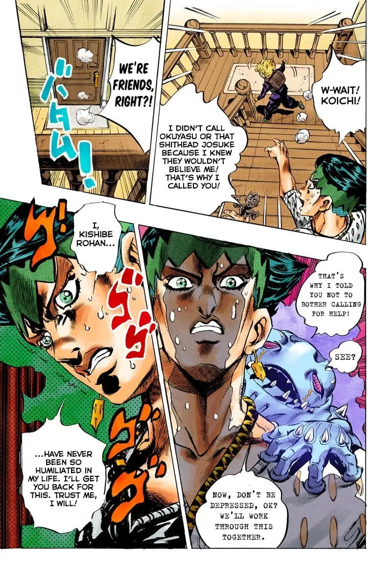 Read JoJo's Bizarre Adventure Part 4 Diamond Is Unbreakable Official Colored Manga Online